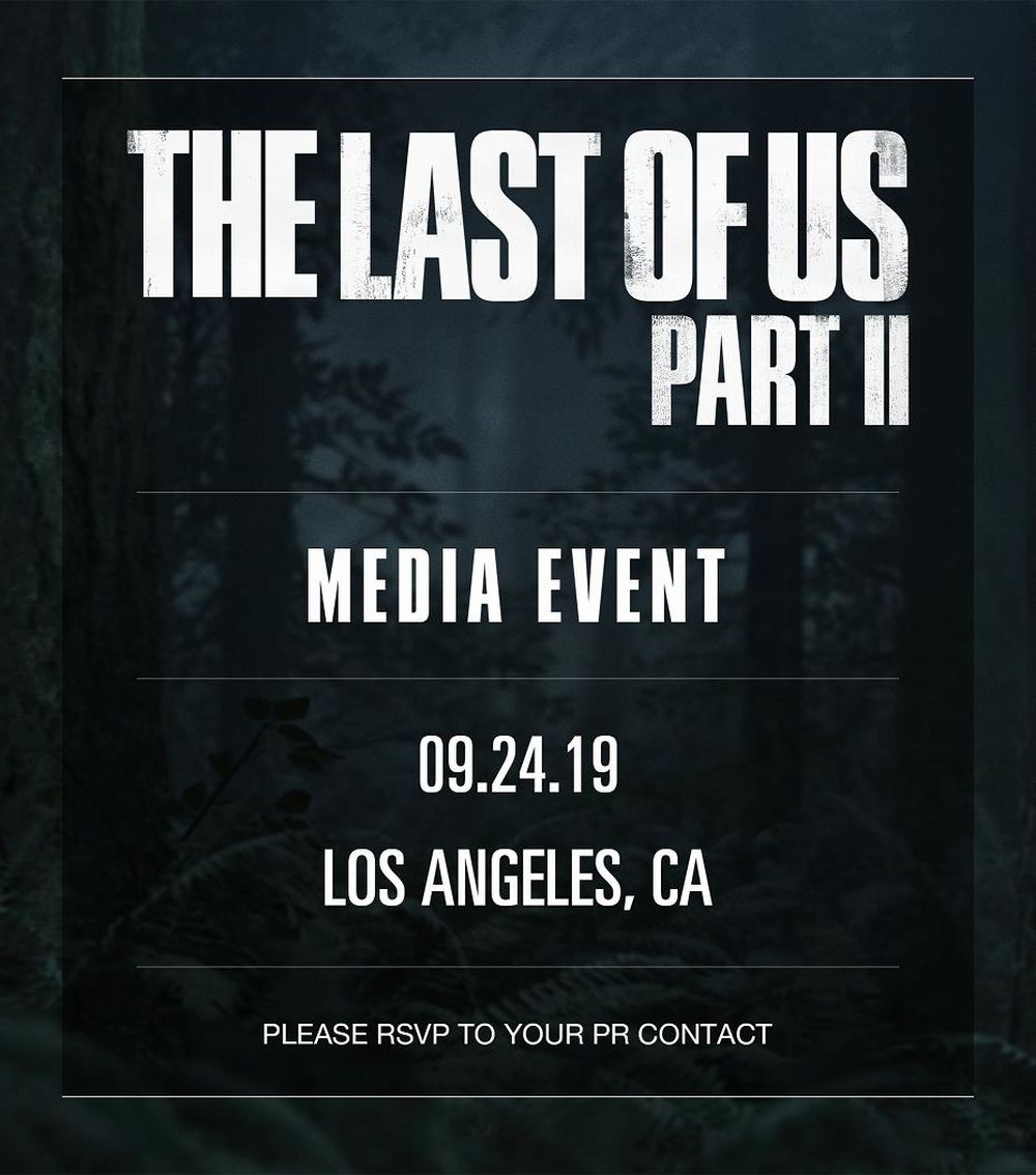 Evento The Last of Us 2 Evento The Last of Us 2